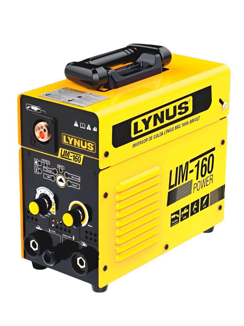 Solda Multiprocessos MIG|TIG LIM-160A Bivolt LYNUS-Bivolt