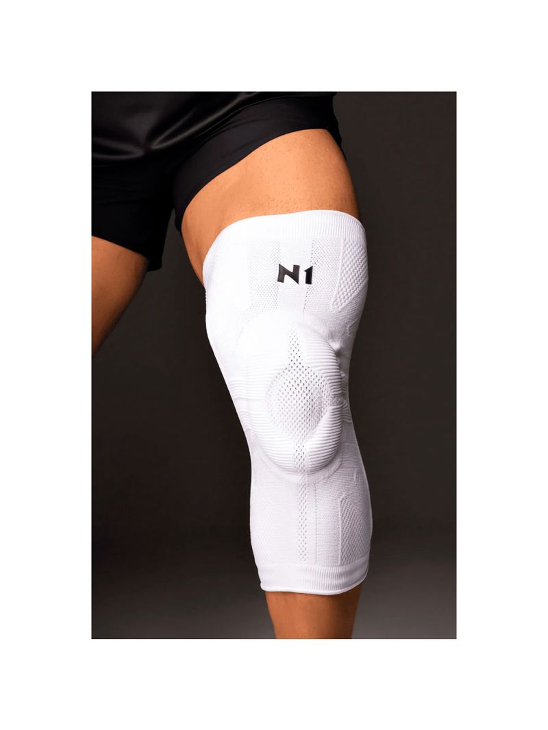 Joelheira PRO Knit 3D N1 Sport Branco Tamanho GG