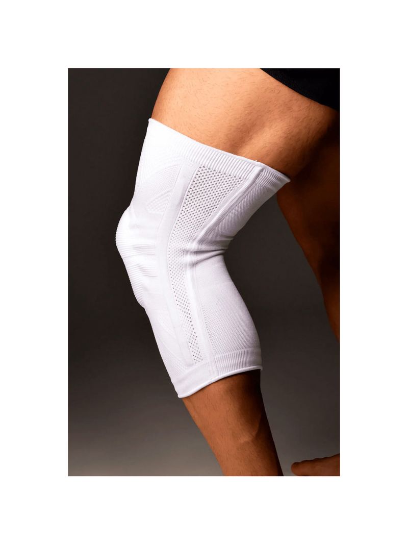 Joelheira PRO Knit 3D N1 Sport Branco Tamanho GG