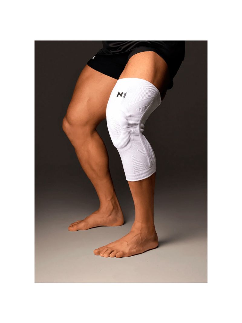 Joelheira PRO Knit 3D N1 Sport Branco Tamanho GG