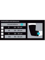 Cotoveleira de Compressão PRO Cinza com Azul Turquesa N1 Sport