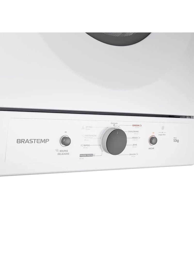 Secadora Brastemp Suspensa Branca 10Kg 127V BSI10BB
