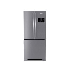 Refrigerador Brastemp Side Inverse 3 Portas Frost Free 554 Litros Inox 127V BRO85AK