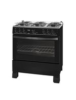 Fogão Itatiaia Waves 6 Bocas All Black Bivolt 3700000057