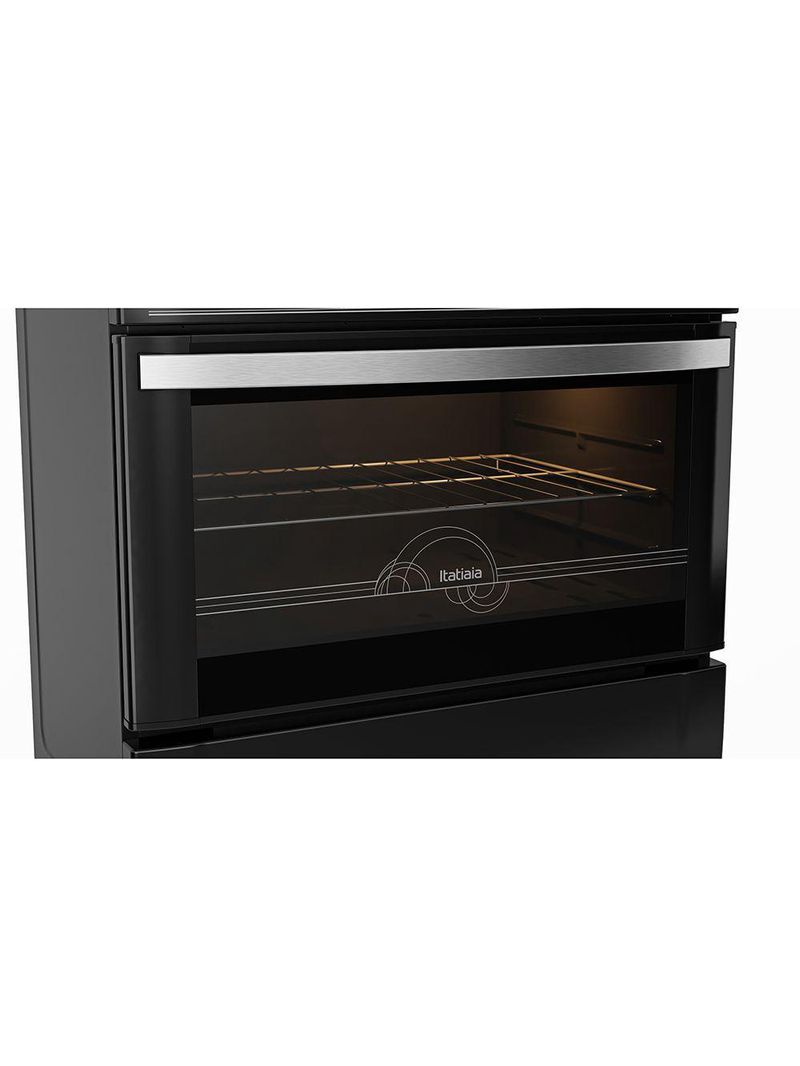 Fogão Itatiaia Waves 6 Bocas All Black Bivolt 3700000057