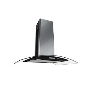 Coifa de Ilha CVC Nardelli Vidro Curvo Black 90cm 220V