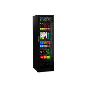 Cervejeira Metalfrio Optima 337L All Balck Slim 1 Porta 127V VN28RH