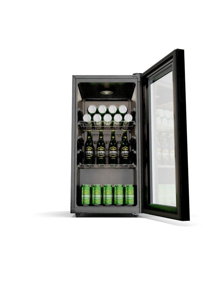 Cervejeira Philco Preta Display Digital 91L 220V PCV142P