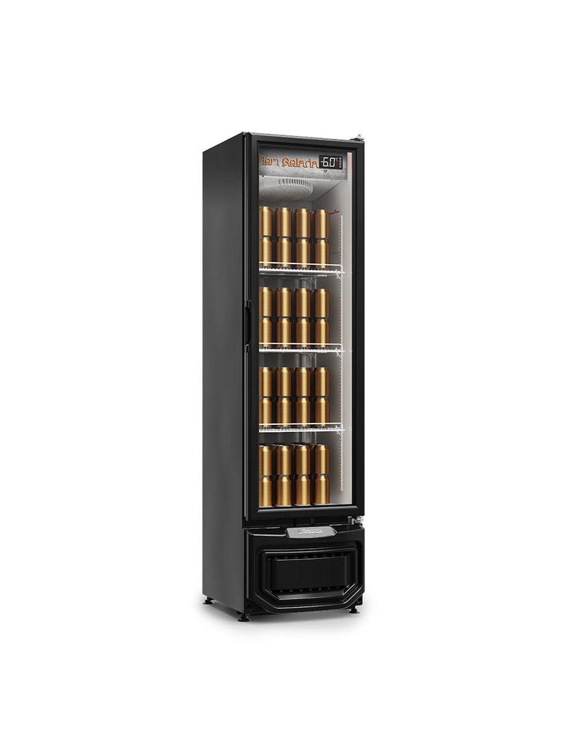 Cervejeira Gelopar 1 Porta 230L Preto 127V GCB-23 EV PR