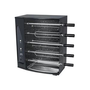 ASSADOR ELETRICO ROTATIVO ARKE VITTA SMART 05 ESPETOS 220V BANCADA (5136)