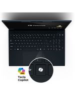 Notebook Positivo Vision R15 AMD® Ryzen 5-5500U Linux 4GB RAM 256GB SSD 156” IPS Full HD Lumina Bar - Preto