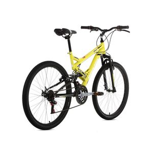 Bicicleta Houston Stinger Freios V-Brake Amarelo Fluor-Preta Aro 26 21V ST262R