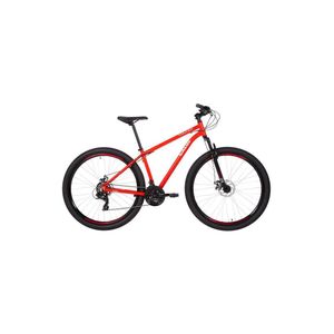 Bicicleta Caloi Vulcan Vermelha Aro 29 Freio a Disco Mecânico Câmbio Shimano 21 Marchas T17R29V21