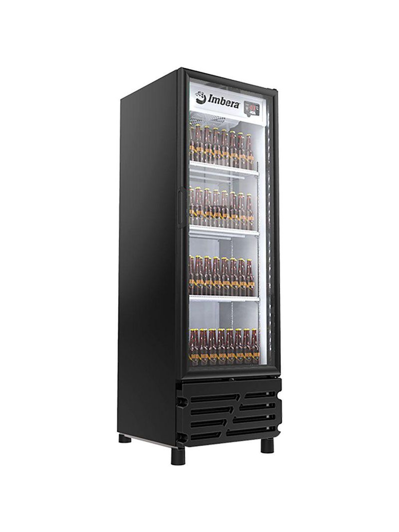 Cervejeira Imbera Vertical Porta Vidro 540 Litros Preto 220V CCV355 1022609
