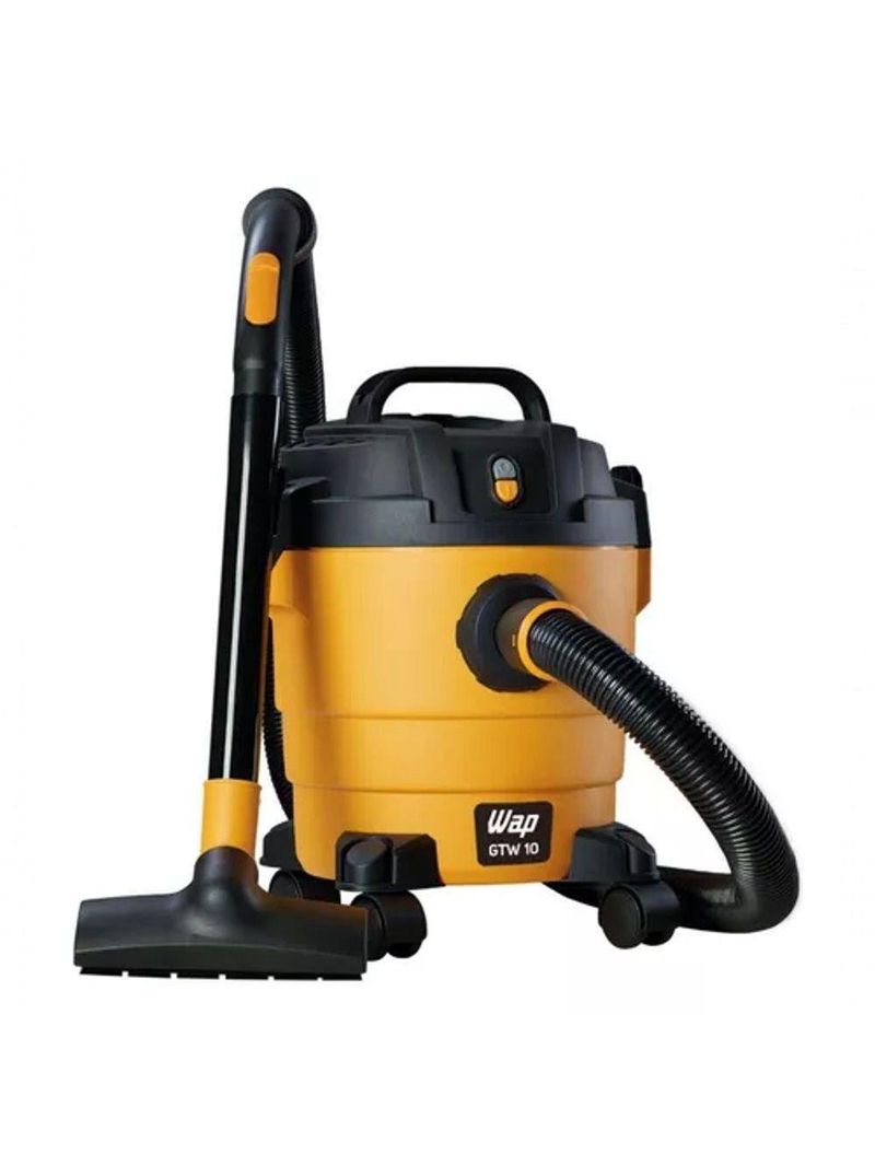 Aspirador de Pó e Água Wap GTW 10 1400W 10 Litros Amarelo/Preto 127V FW005705