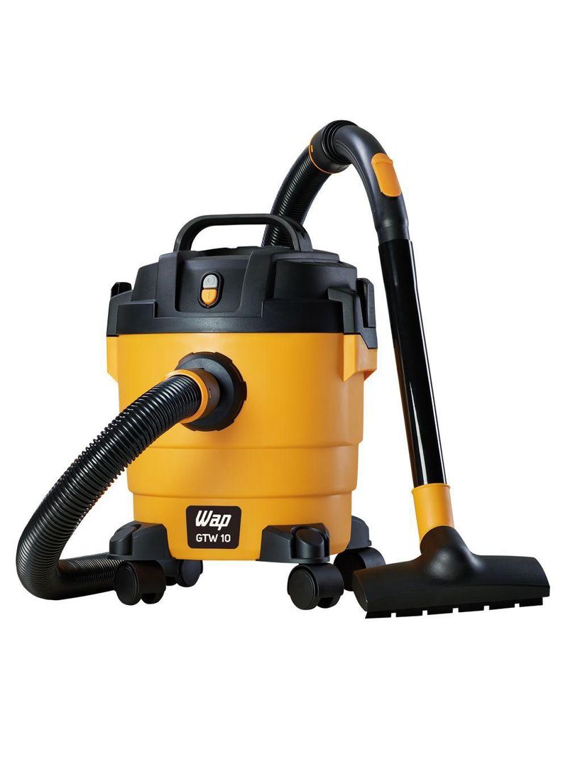 Aspirador de Pó e Água Wap GTW 10 1400W 10 Litros Amarelo/Preto 220V FW005706