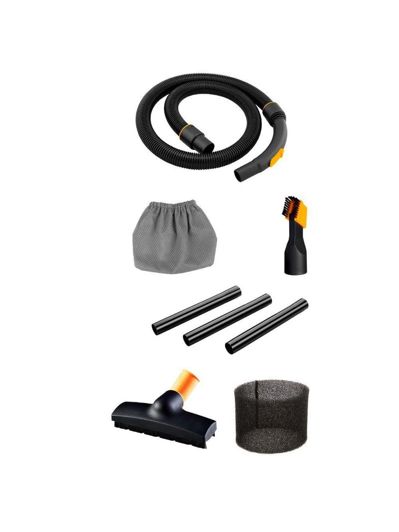 Aspirador de Pó e Água Wap GTW 10 1400W 10 Litros Amarelo/Preto 220V FW005706