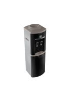 Bebedouro Esmaltec Coluna Natural e Frio Preto e Inox 127V EGC35B 0106000232