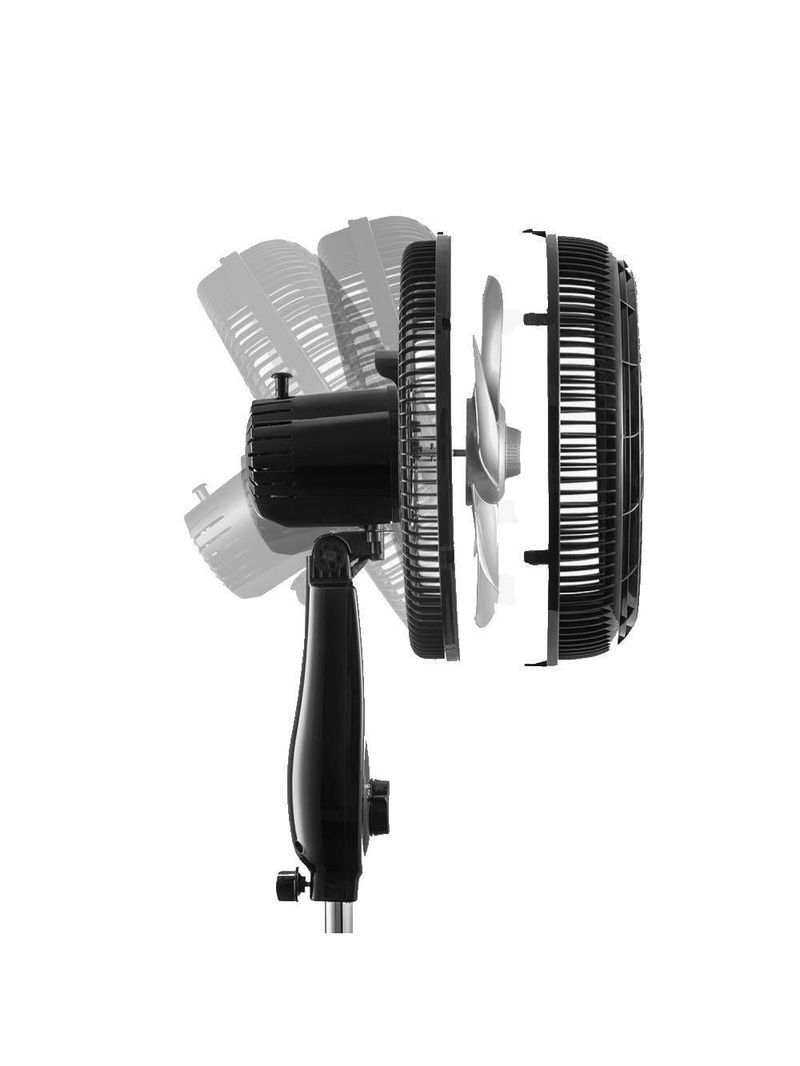 Ventilador de Coluna Mondial NVT-40C-8P-B Turbo 40CM 8 Pás Preto 220V 3799-02