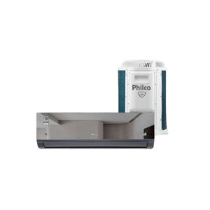 Ar Condicionado Split Inverter Philco Espelhado 9000 BTUS Quente e Frio PAC9000IQFM15E 220V