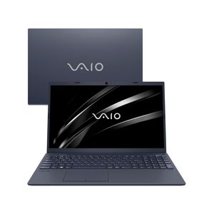 Notebook VAIO® FE15 AMD® Ryzen 7- 5700U Linux 16GB RAM  512GB SSD 15,6'' Full HD - Cinza Grafite