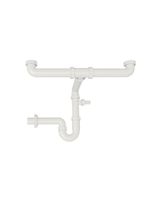 Sifão Duplo para Pias e Cubas Tramontina em Polipropileno