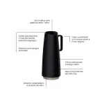 BULE TERMICO 1,0L PRETO EXATA