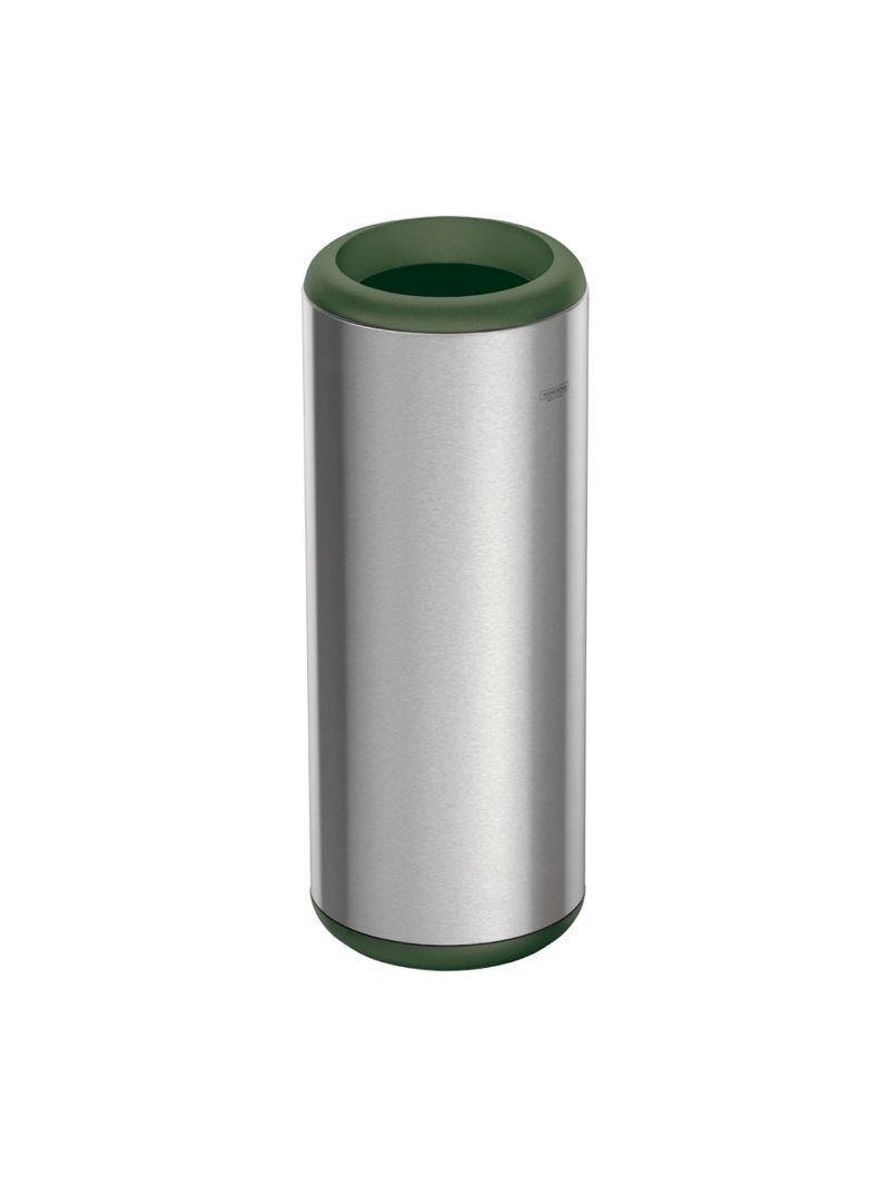 Lixeira Inox Sustentável Tramontina Portofino Lyf Acetinado 31 Litros Sem Tampa