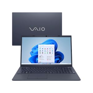 Notebook VAIO FE15 AMD® Ryzen 5-5500U Windows 11 Home 8GB RAM 256GB SSD 15,6'' Full HD - Cinza Grafite