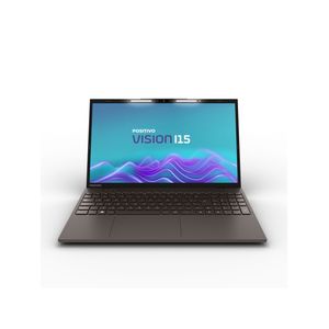 Notebook Positivo Vision i15 Intel® Core™ i5-1135G7 Linux 8GB RAM 256GB SSD 15.6” Full HD Lumina BAR - Cinza