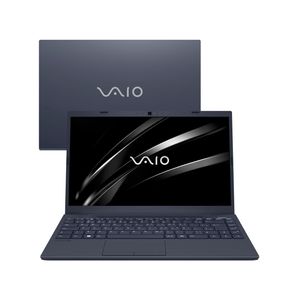 Notebook VAIO® FE14 AMD® Ryzen 5-5500U Linux 16GB RAM 256GB SSD 14" Full HD -  Cinza Grafite