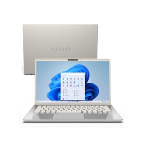 Notebook VAIO® F14 Intel® Core™ i7-1255U Windows 11 Home 32GB RAM 1TB SSD 14" Full HD Leitor Digital – Branco