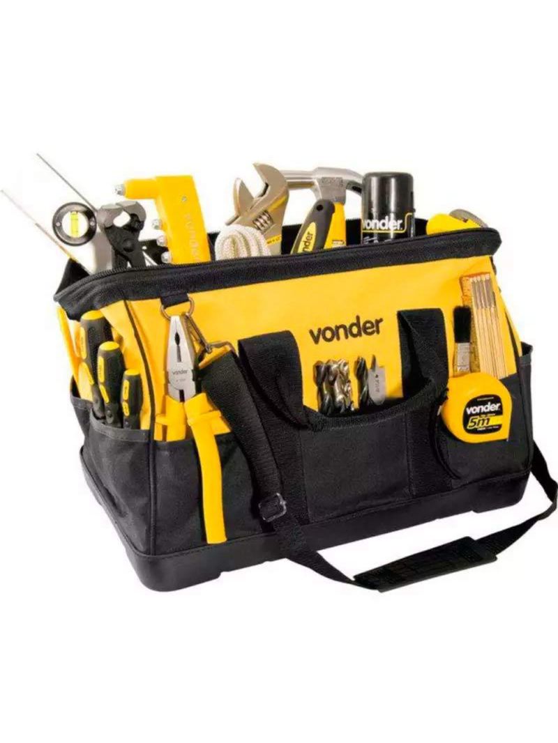 Bolsa em Lona para Ferramentas com Fundo Emborrachado BL-017 VONDER
