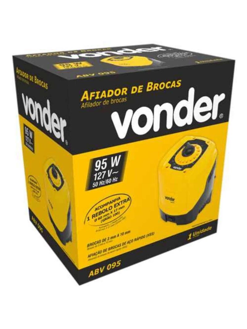 Afiador de Brocas de 3mm a 10mm VONDER-110V