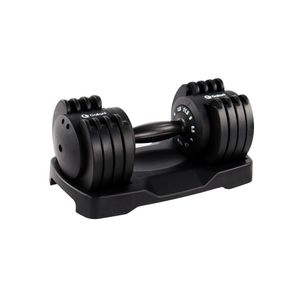 Dumbbell Halter Gallant Regulável Anilhas 11,5Kg Com Base Elite Pro (GDB12R0A-PT)