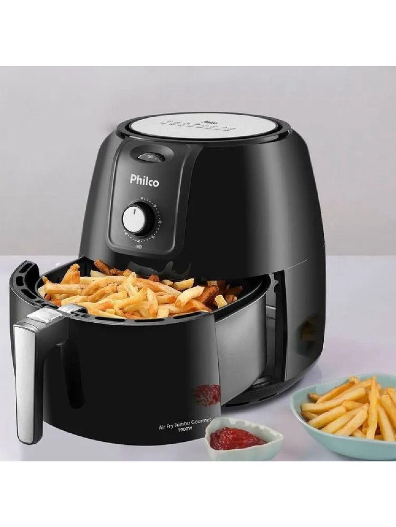 Fritadeira Air Fryer Philco Sem Óleo Gourmet 8,1L PFR13P 1900W 127V