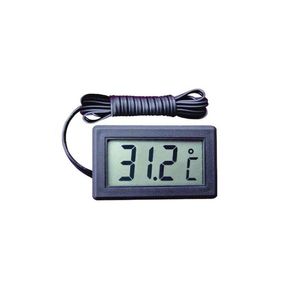 Indicador de Temperatura com Alimentação por Bateria Display LCD LR44 1,5V