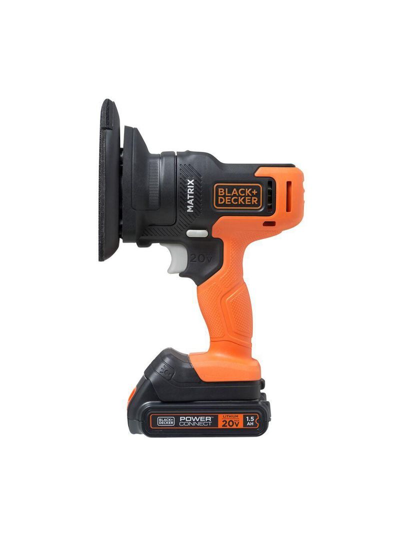 Jogo de Ferramentas Black & Decker Matrix 20V com 6 Cabeçotes Combinados Bivolt MTX20K6A-BR