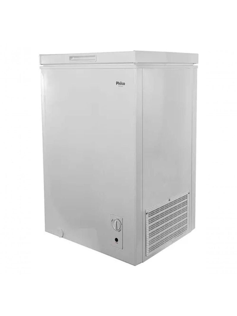 FREEZER PHILCO HORIZONTAL 99L 220 V 1 PORTA BRANCA DEGELO MANUAL - (PFH105B)