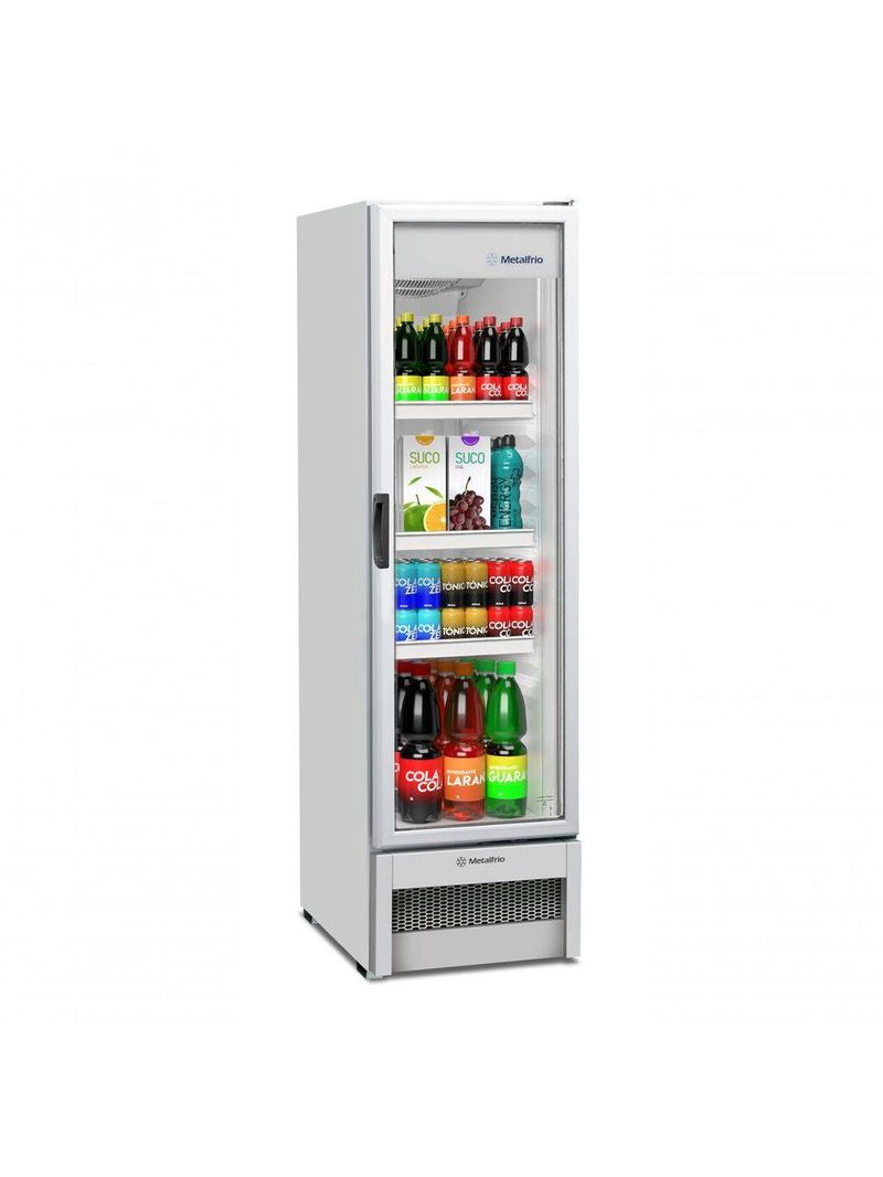 Expositor Vertical Metalfrio Light 324L 1 Porta Branco 220VVB28