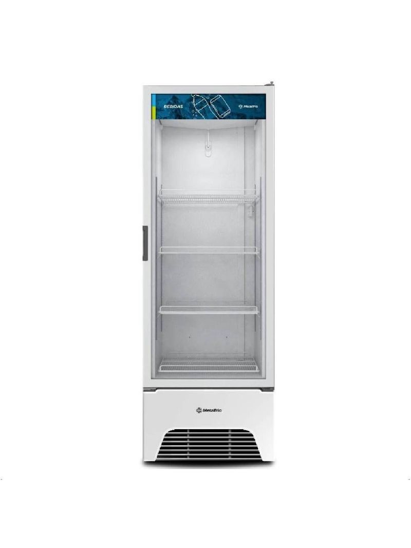 EXPOSITOR VERTICAL METALFRIO OPTIMA 572L 220V 1 PORTA BRANCO (VB52AH)