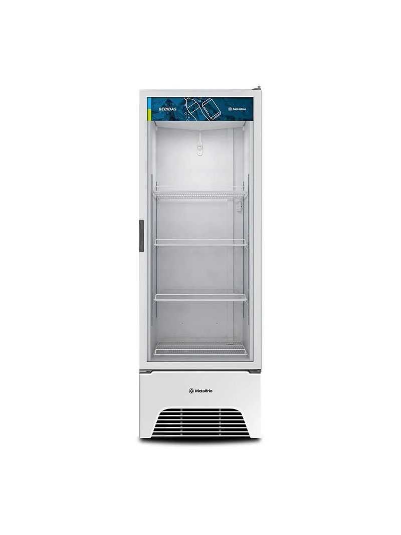 Expositor Vertical Metalfrio Optima 572l 1 Porta Branco 127V VB52AH