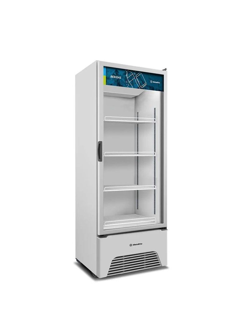 Expositor Vertical Metalfrio Optima 572l 1 Porta Branco 127V VB52AH