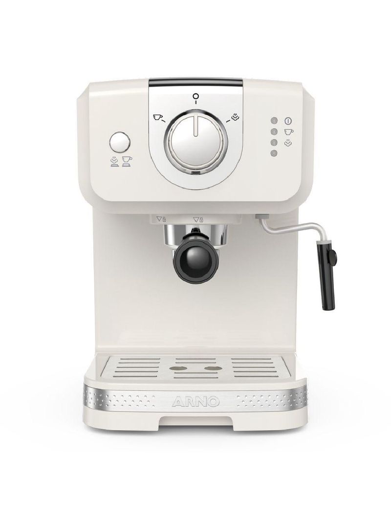 Cafeteira Arno Espresso Steam e Pump Opio Soleil Marfim SCSP 1170W 127V