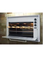 Assador Gás GLP de Embutir Rotativo Fischer Ranch 05 Espetos Bivolt 19257