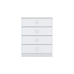 COMODA NFANTIL HENN LABIRINTO BRANCO 4 GAVETAS (I714-10)
