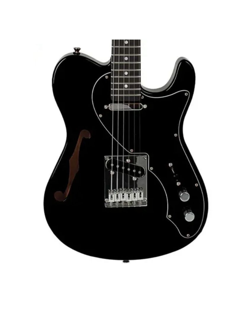 Guitarra Tagima T920 Telecaster Semiacustica Preta Bk