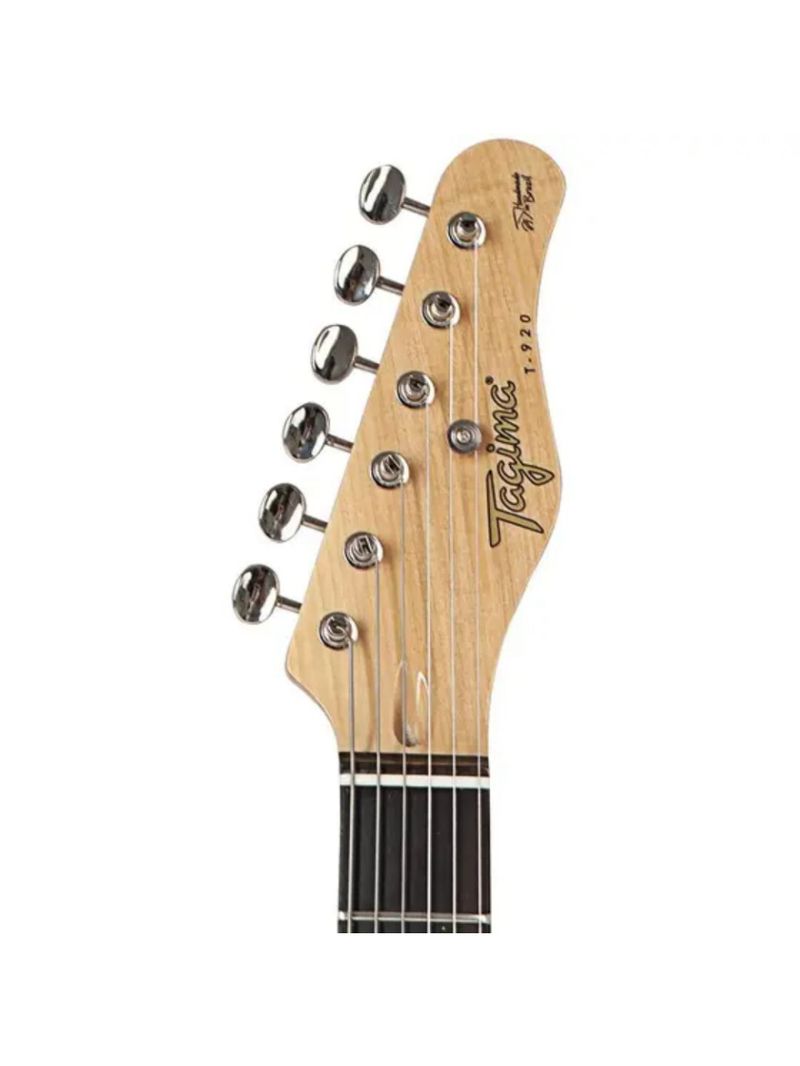 Guitarra Tagima T920 Telecaster Semiacustica Preta Bk