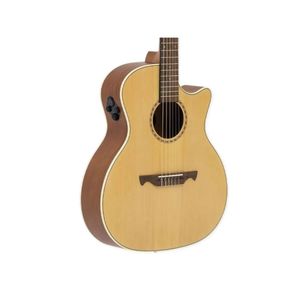 Violão Tagima Jumbo Eq Nylon Echos Natural Ntop