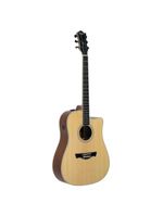 Violão Tagima Sunset EQ-NTOP Tampo Sólido Folk Natural Fosco - Acompanha Bag
